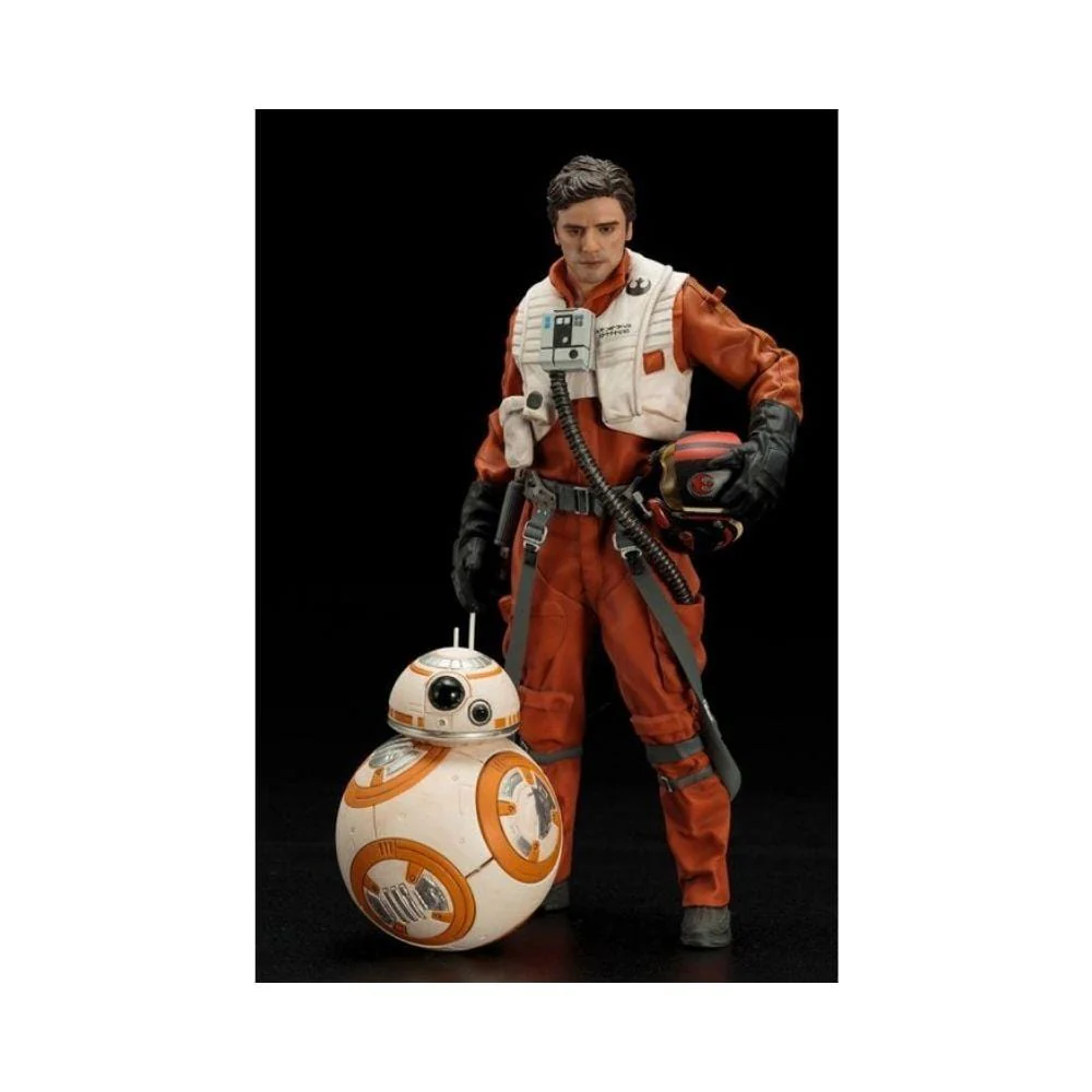 Kotobukiya : Poe Dameron & Bb-8 Two Pack Artfx+ Statue - Image 2