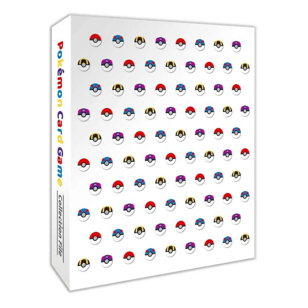 Pokemon card game Collection File - Monster Ball Design