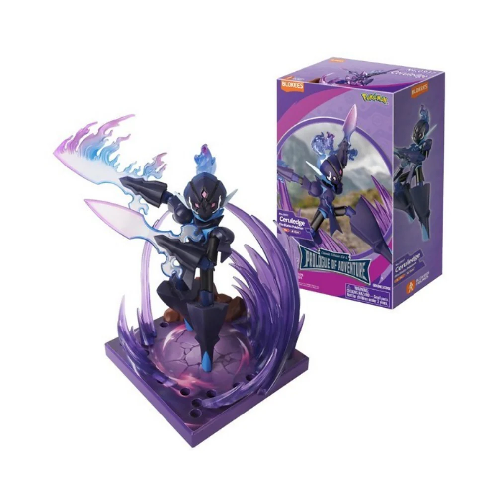 Pokemon Ceruledge Figure L Construction Toys by Blokees