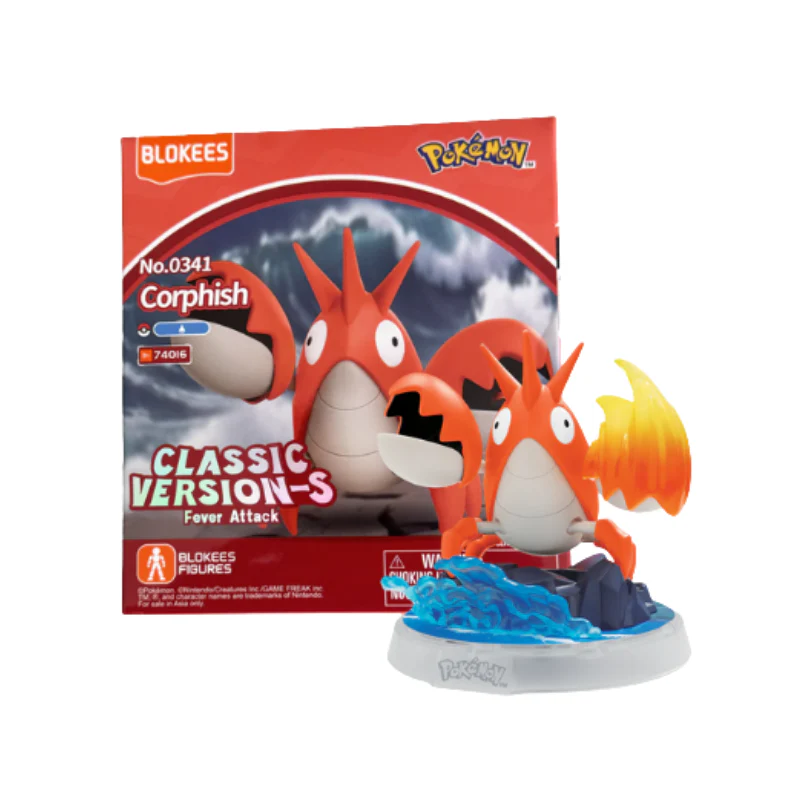 Pokemon Corphish S Construction Toys by Blokees