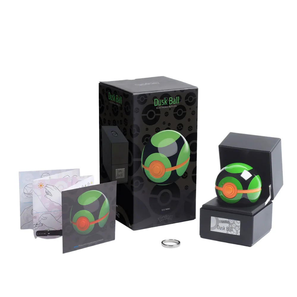 Pokemon Diecast Dusk Poke Ball Replica Figure