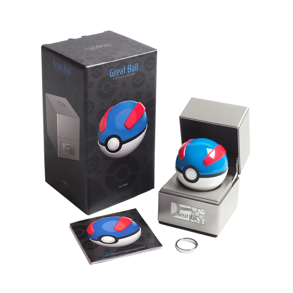 Pokemon Diecast Great Poke Ball Replica Figure