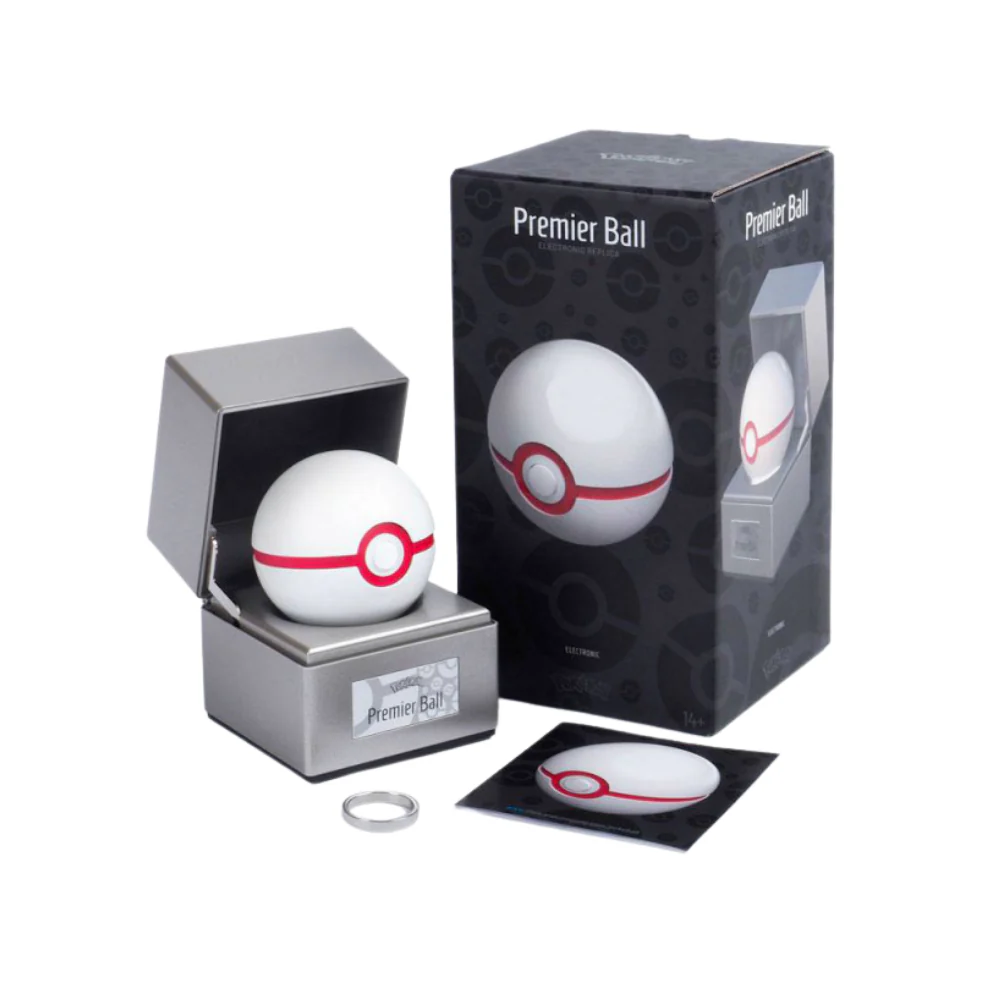 Pokemon Diecast Premier Poke Ball Replica Figure