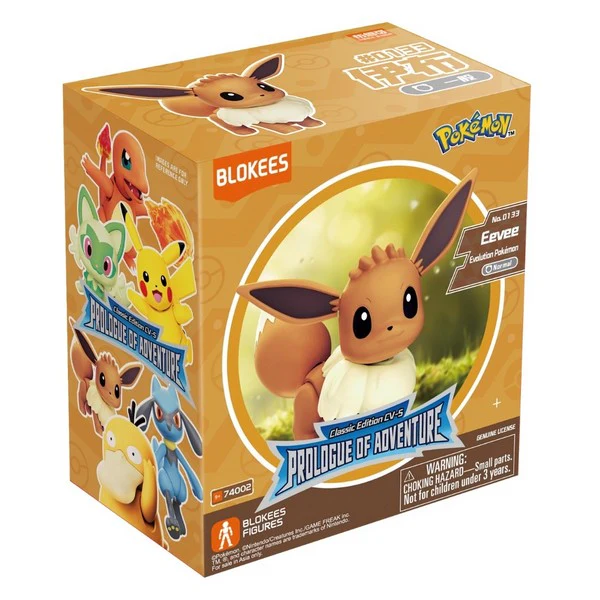 Pokemon Eevee Figure S Construction Toys by Blokees - Image 2