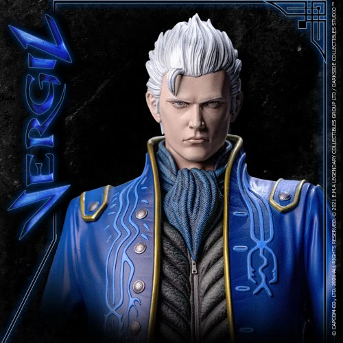 Vergil Devil May Cry 4 Premium Statue By Darkside Collectibles - Image 2
