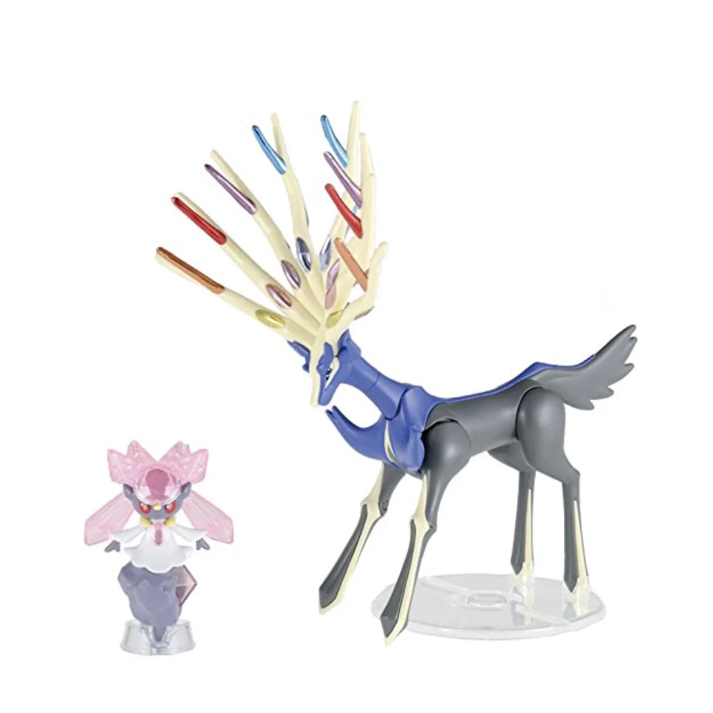 Pokemon Xerneas & Diancie Plastic Model Kit