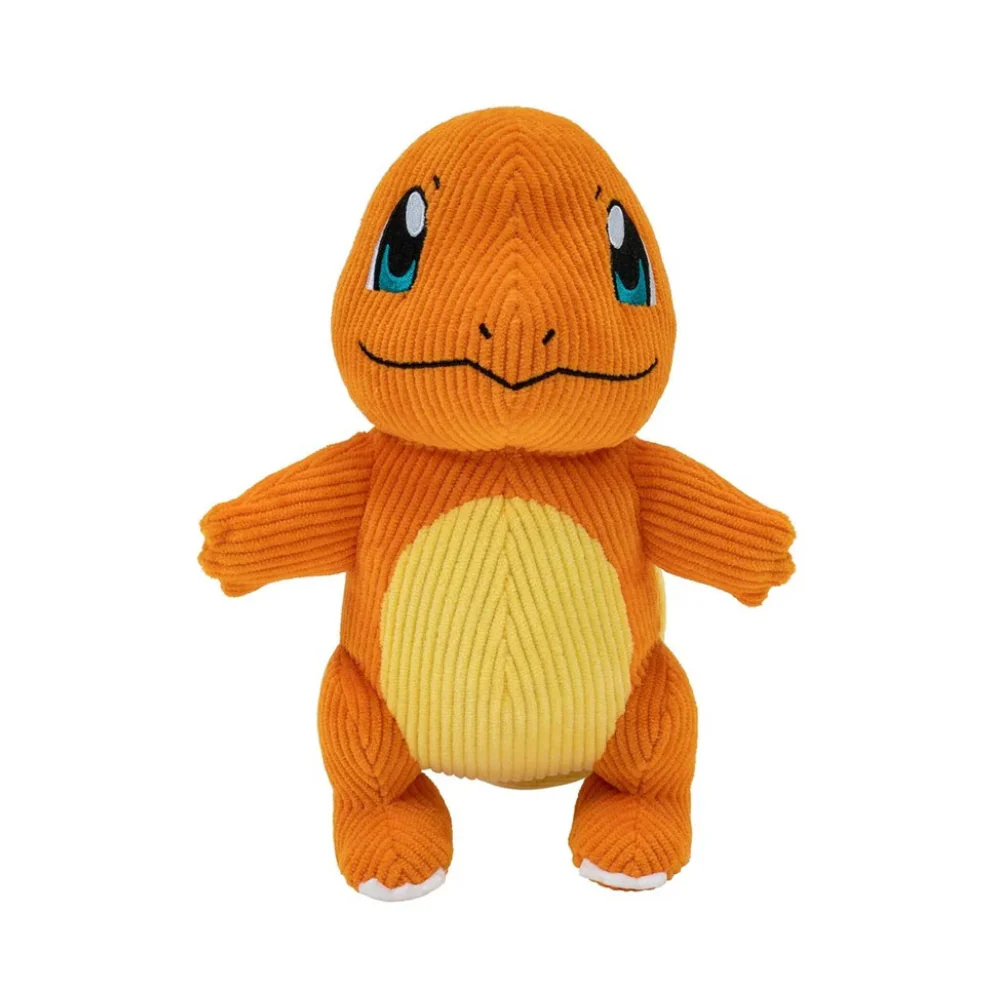 POKEMON PLUSH CORDUROY 8" ASST
