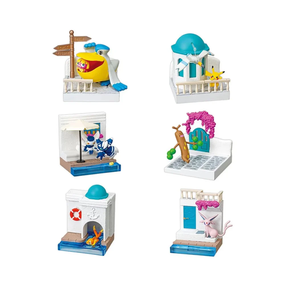 Pokemon Town 3  Sea breeze Street Figure (Random)