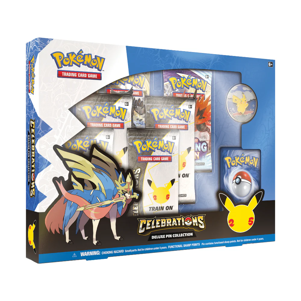 Pokemon TCG: Celebrations Collection – Deluxe Pin Collection