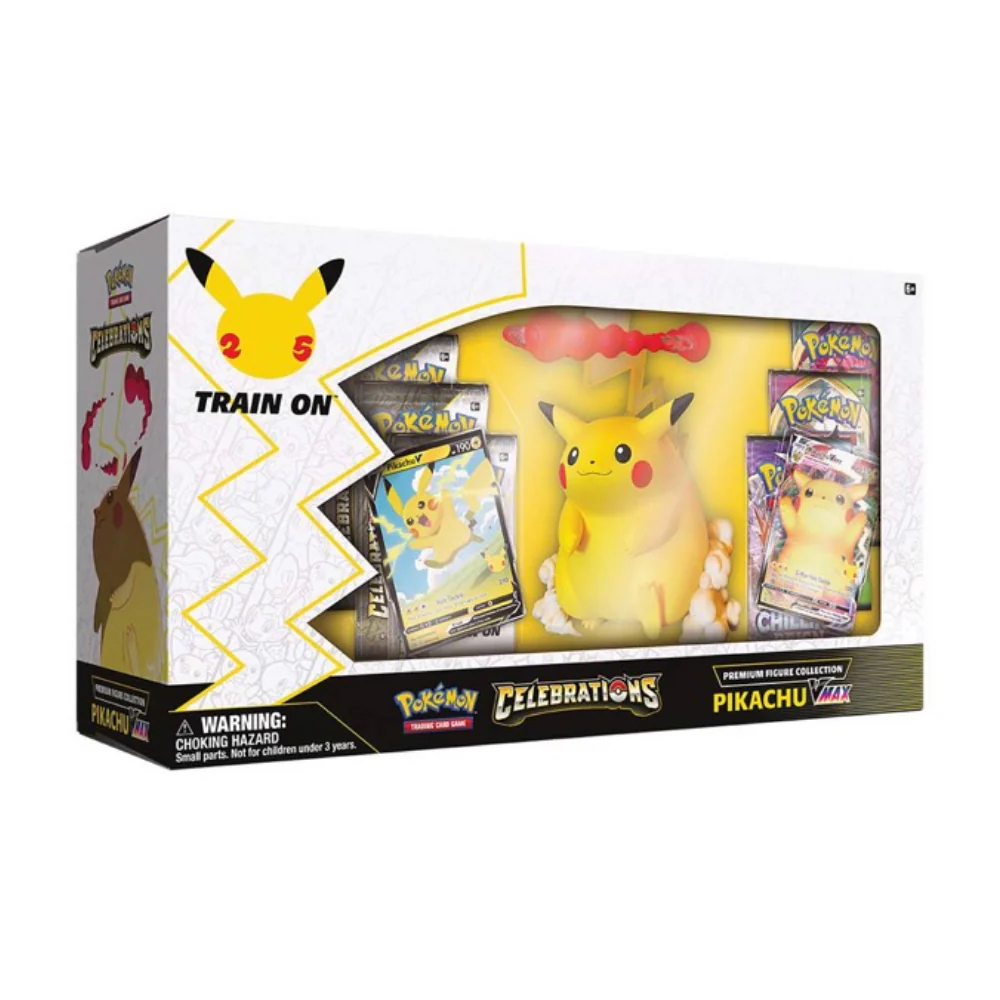 Pokemon TCG: Celebrations Collection – Pikachu VMAX Figure Box
