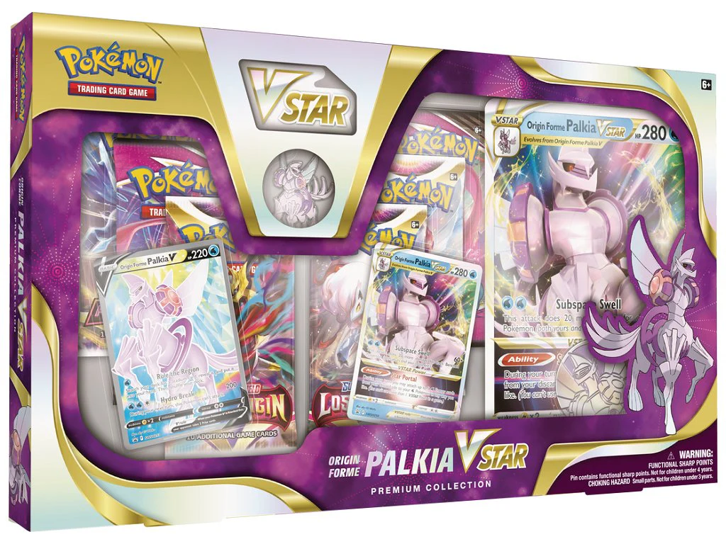 Pokemon TCG: Dialga / Palkia V Star Premium V Box - Image 3