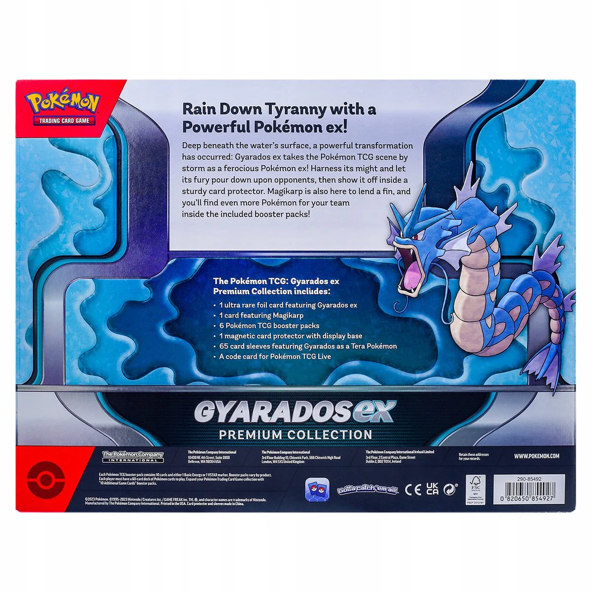 Pokemon TCG: GYARADOS EX PREMIUM COLLECTION - Image 2