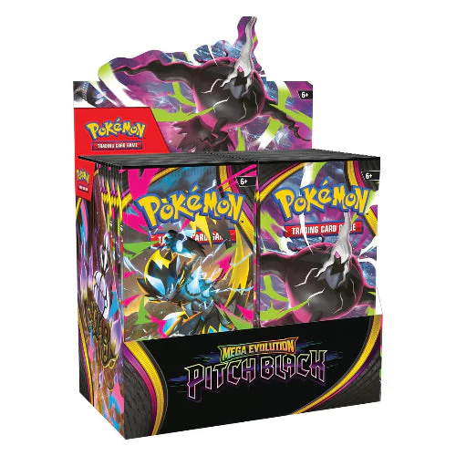 Pokemon TCG Mega Evolutions Pitch Black Booster Packs - Image 2