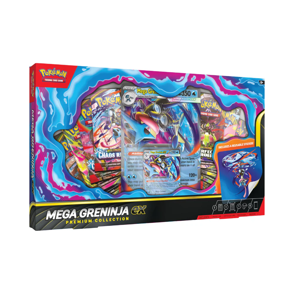 Pokemon TCG : Mega Greninja EX Premium Collection Box