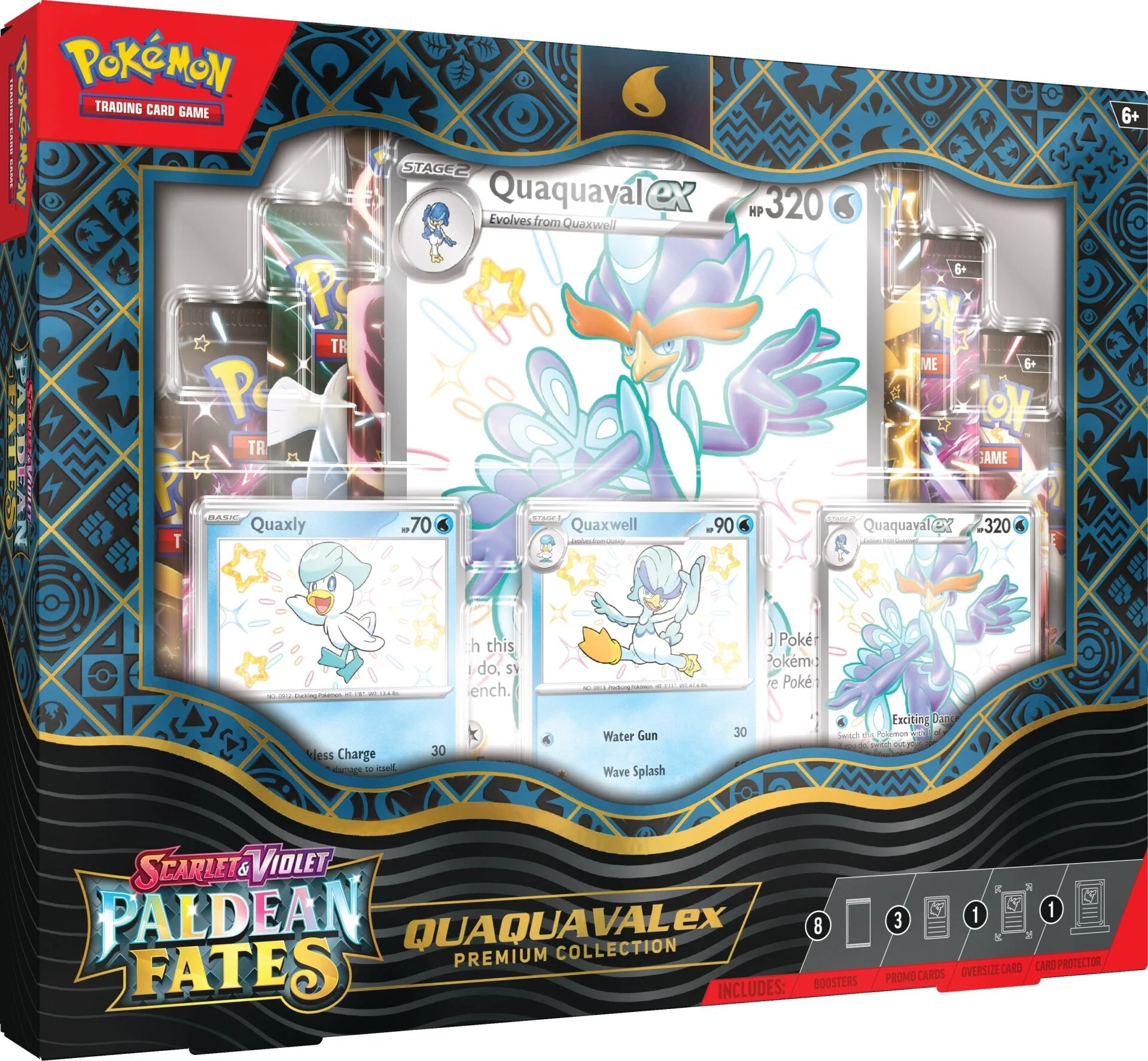 Pokemon TCG: PALDEAN FATES SV4.5 Premium Collection (1 Random) - Image 3