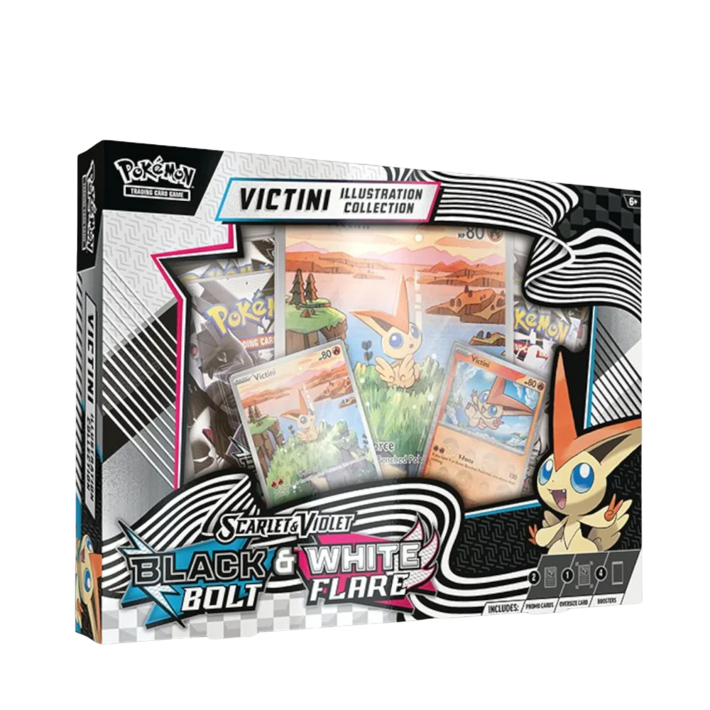 Pokemon TCG : Scarlet & Violet 10.5 Black Bolt & White Flare Unova Victini Illustration Collection