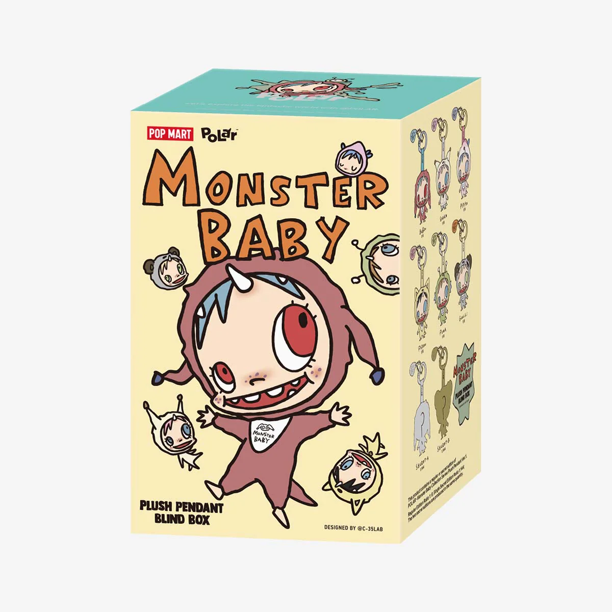 Polar Monster Baby Collection Series Plush Pendant Ver.1 Blind Box By Pop Mart - Image 11
