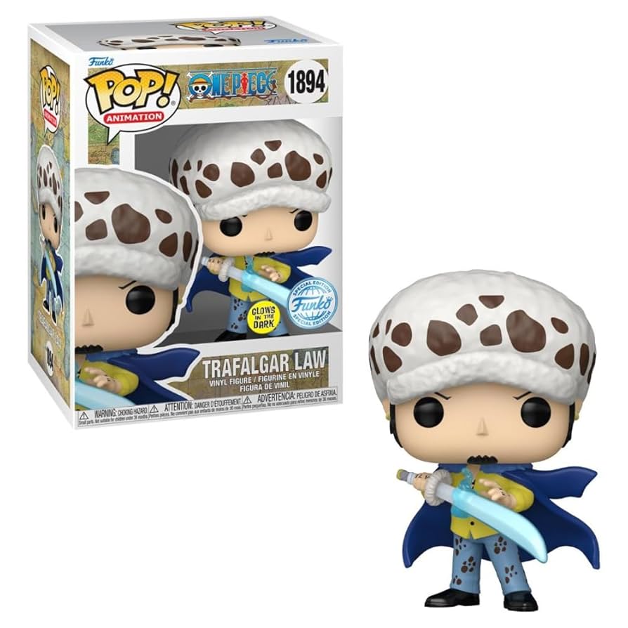 Funko Pop : Animation: One Piece - Law with Blue Anesthesia (GW)(Ex) - Image 3