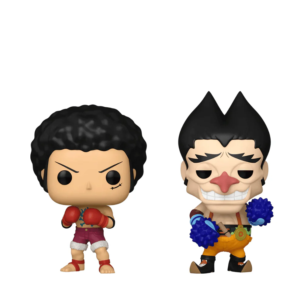 Pop! Animation: One Piece - Luffy and Foxy 2pk Chance of chase (Exc)