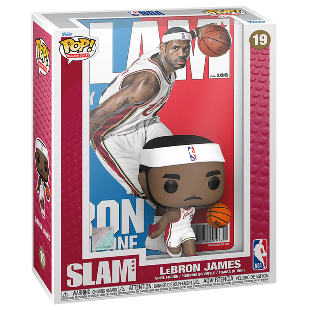 Pop Cover! Basketball: NBA Slam - LeBron James - Image 2