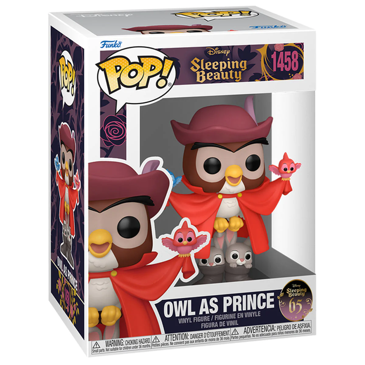Pop! Disney: Sleeping Beauty 65th - Owl as Prince - Image 2