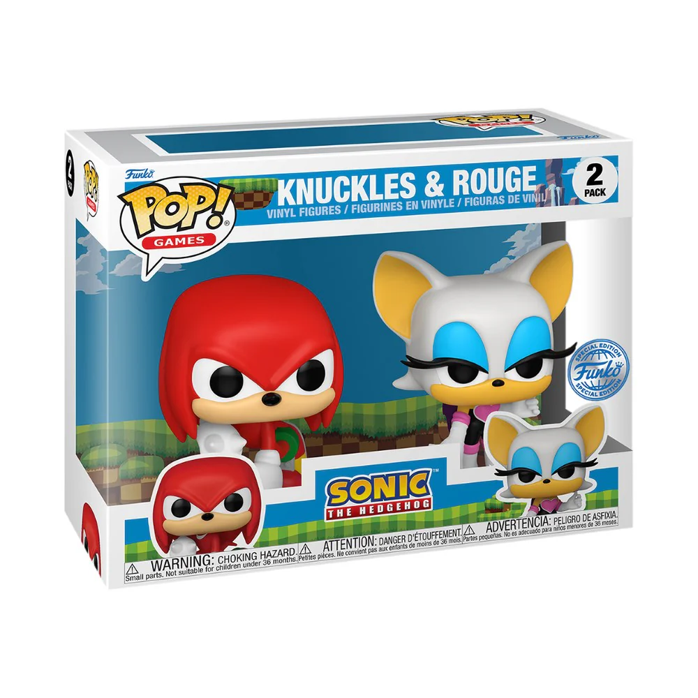 Pop! Games: Sonic - Knuckles and Rouge 2pk (Exc) - Image 2
