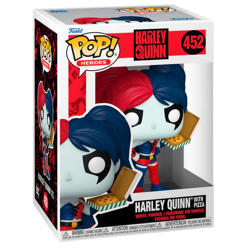 Pop! Heroes: DC - Harley with Pizza - Image 2