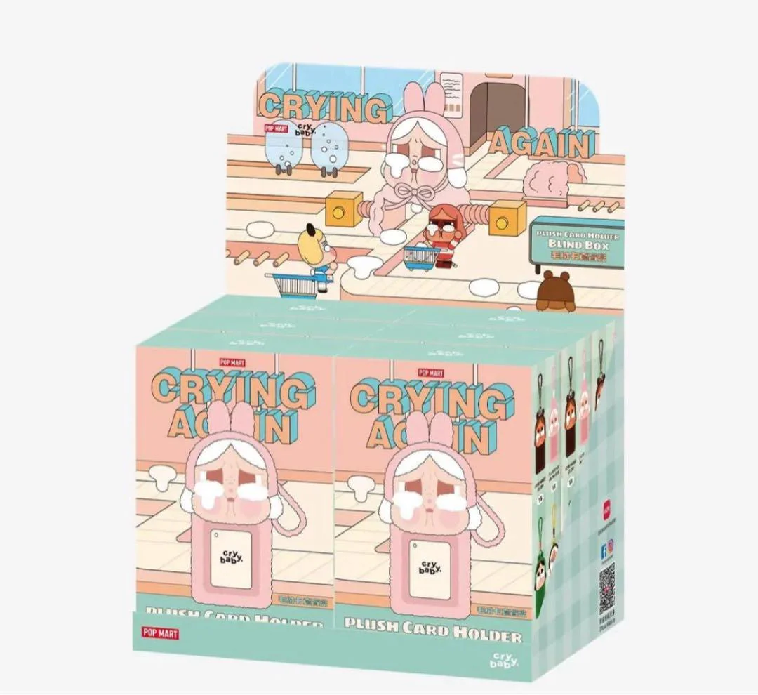 Crybaby Crying Again Series-Card Holder Blind Box By Pop Mart (1Pc Random) - Image 4