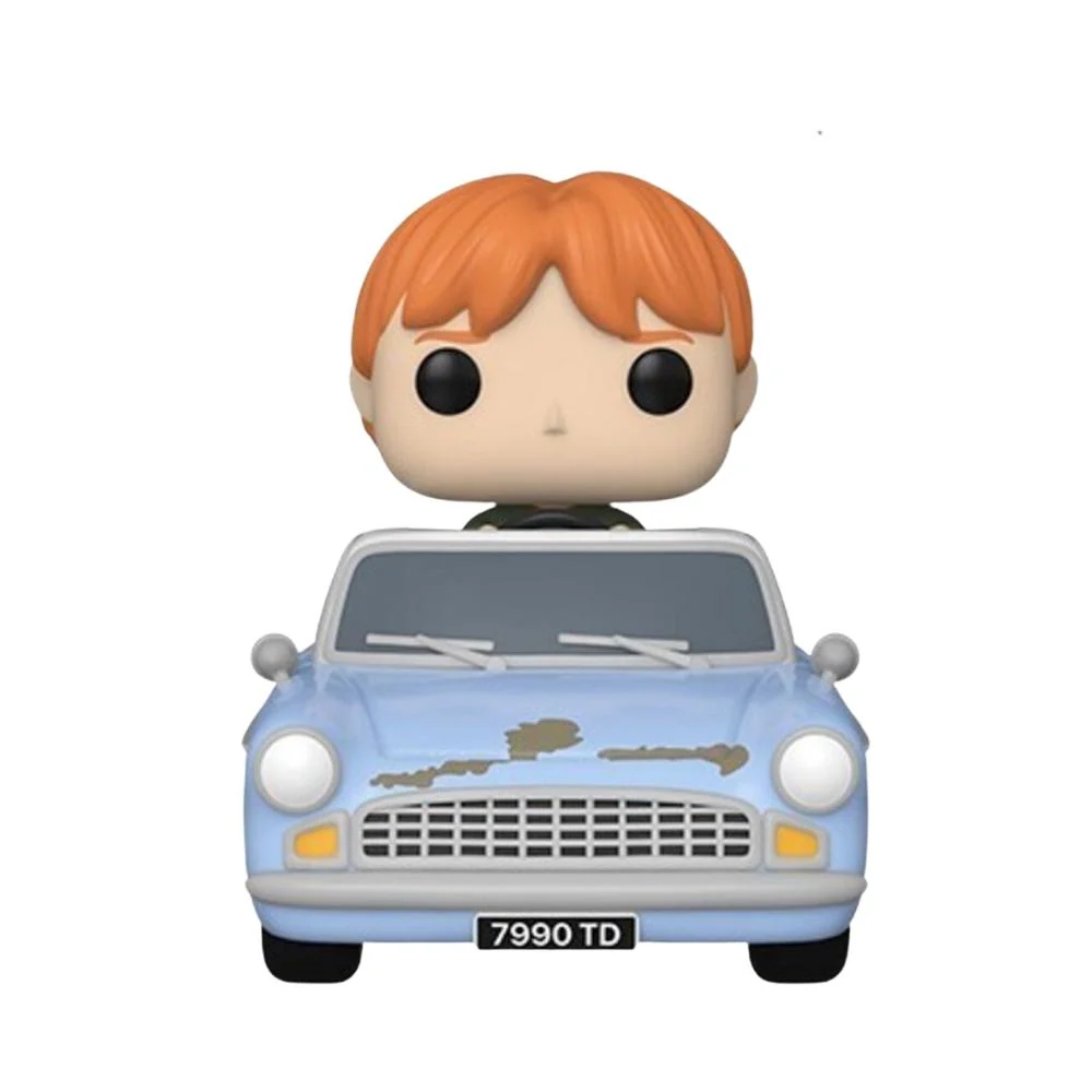 Funko Pop Ride SUPDLX!  Harry Potter Chamber of Secrets 20th Anniversary - Ron Weasley in Flying Car