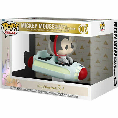 Funko Rides Super Deluxe : Walt Disney World 50TH - Mickey Mouse at the Space Mountain Attraction - Image 2