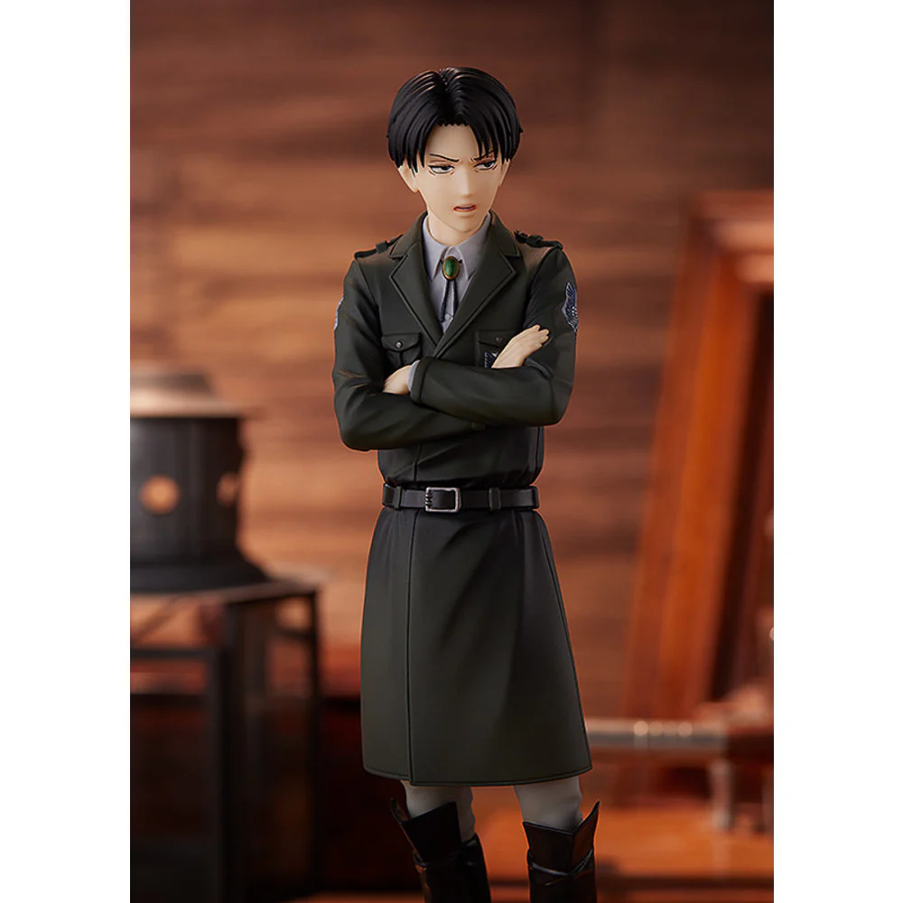 TLT Exclusive  : Attack on Titan Shingeki no Kyojin Levi Ackerman Pop Up Parade Figure by Good Smile Company - Image 3