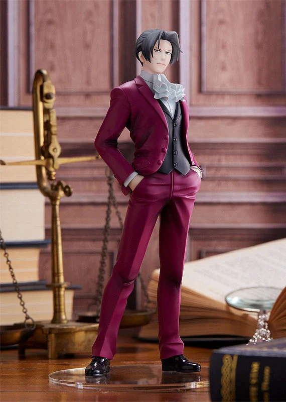 Phoenix Wright: Ace Attorney Miles Edgeworth Pop Up Parade Figure by Good Smile Company - Image 4