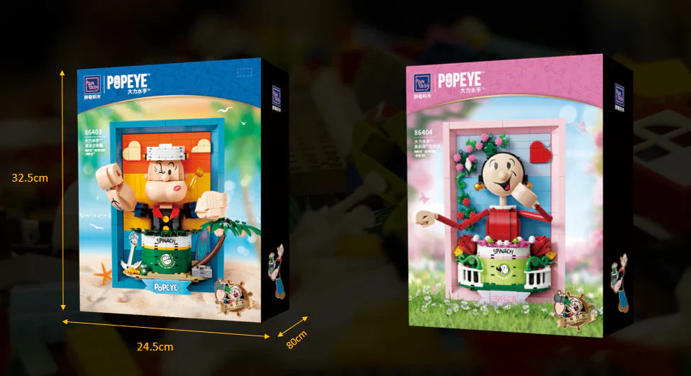 POPEYE·3D PORTRAIT Brick Figures By Pantasy - Image 4