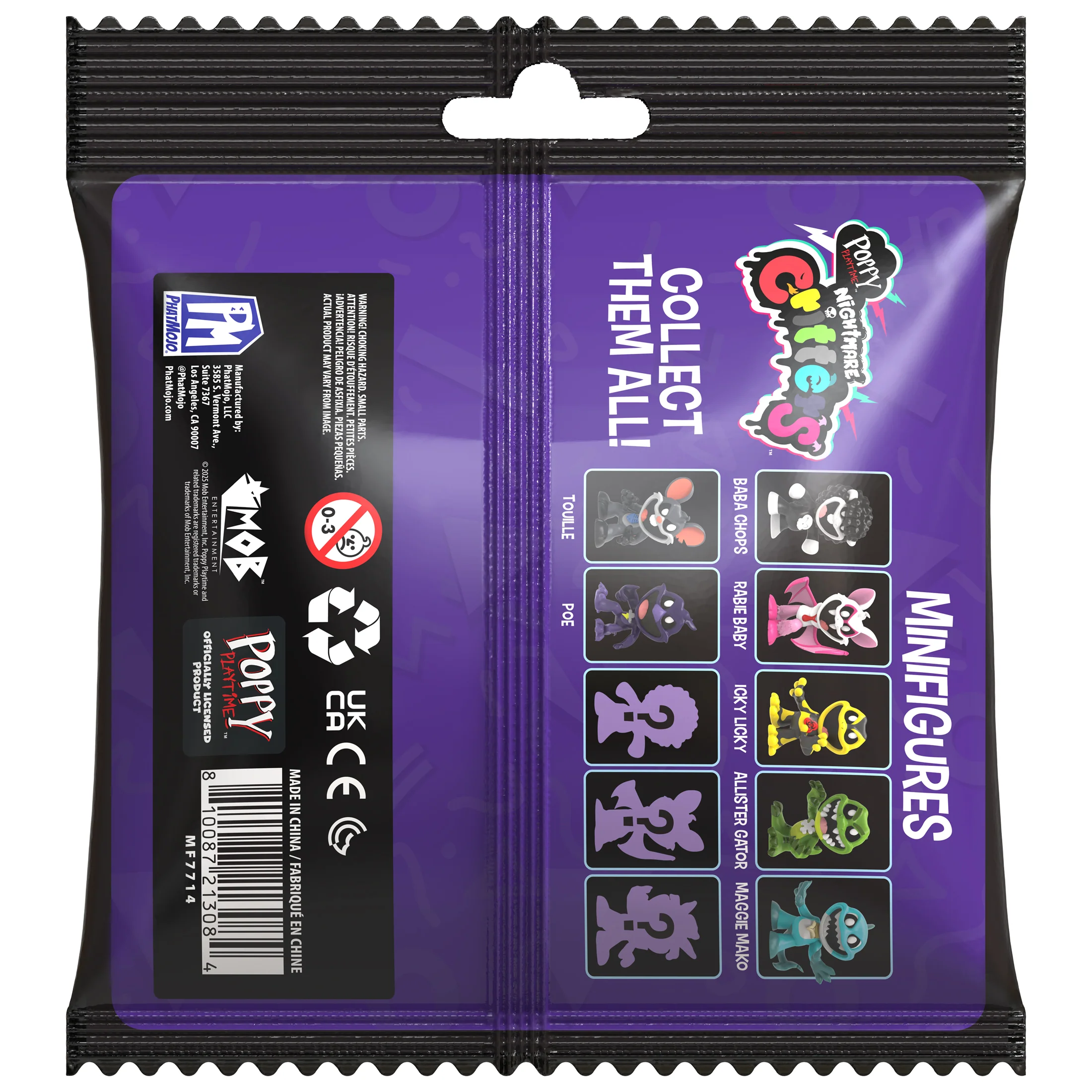 Poppy Playtime Minifiqures Nightmare Critters S4 Mf7714 By Phatmojo - Image 2