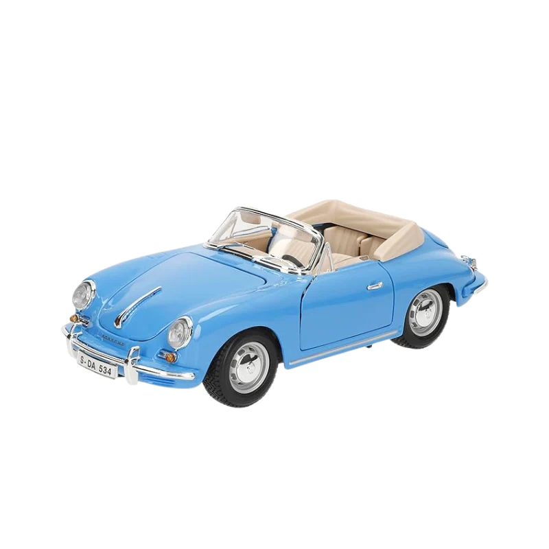 Porsche 1:24 Collezione (B) W/O Stand -  Porsche 356B Cabriolet (196 Toys by Bburago - Image 2