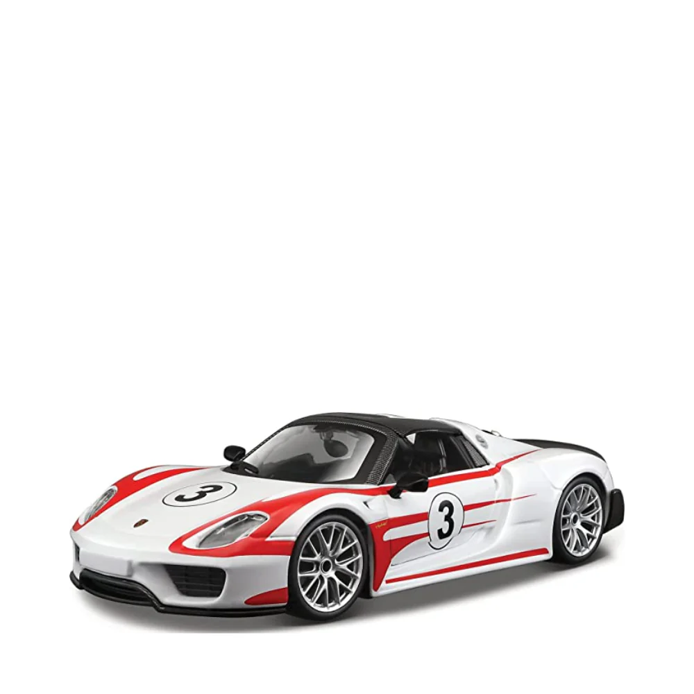 Porsche 918 Spyder - 1:24 RACING Diecast Cars by Bburago