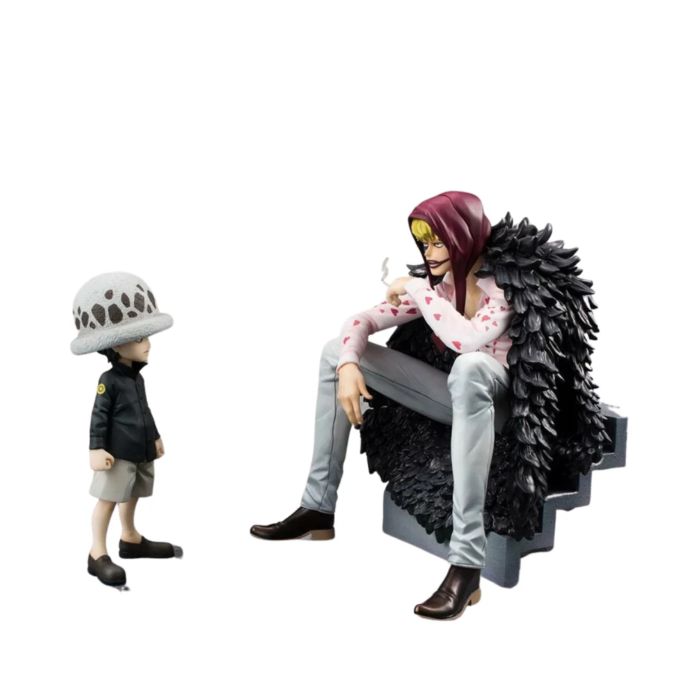 One Piece ”Limited Edition” Corazon & Law Portrait.Of.Pirates Figure by Megahouse