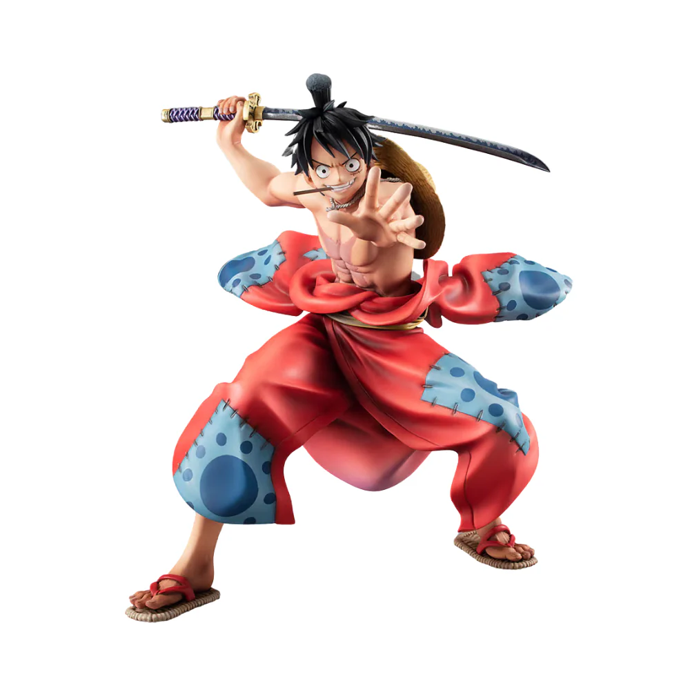 One Piece Monkey D Luffy - Luffy Taro Warriors Alliance Portrait of the Pirates Figure by Megahouse
