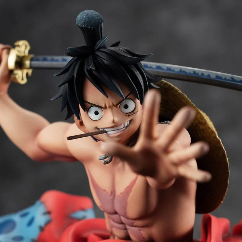 One Piece Monkey D Luffy - Luffy Taro Warriors Alliance Portrait of the Pirates Figure by Megahouse - Image 2