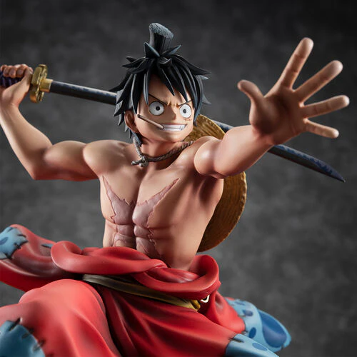 One Piece Monkey D Luffy - Luffy Taro Warriors Alliance Portrait of the Pirates Figure by Megahouse - Image 3