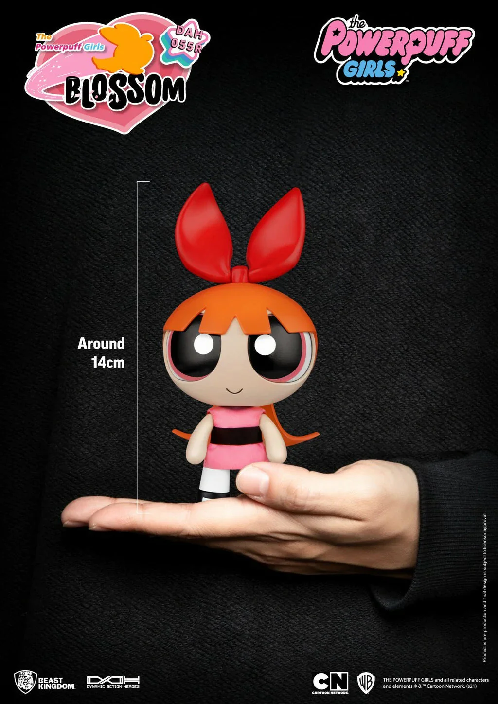 Powerpuff Girls Blossom Dynamic Action Heroes Action Figure by Beast Kingdom - Image 2
