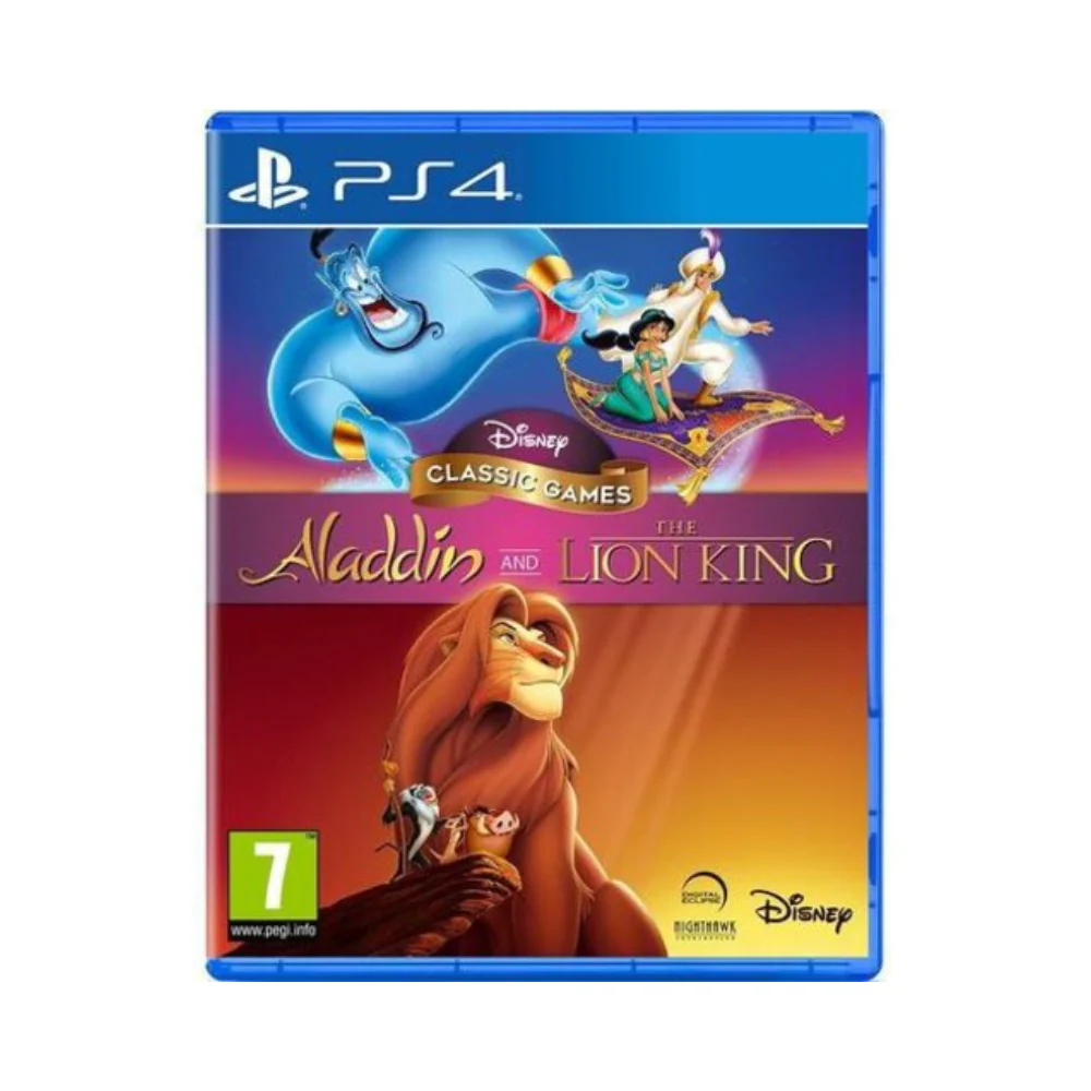 Ps4 Disney Aladdin And The Lion King (R2) Pegi Eng Std