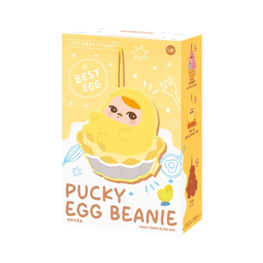 Pucky Egg Beanie Series-Hand Towel Blind Box By Pop Mart - Image 2