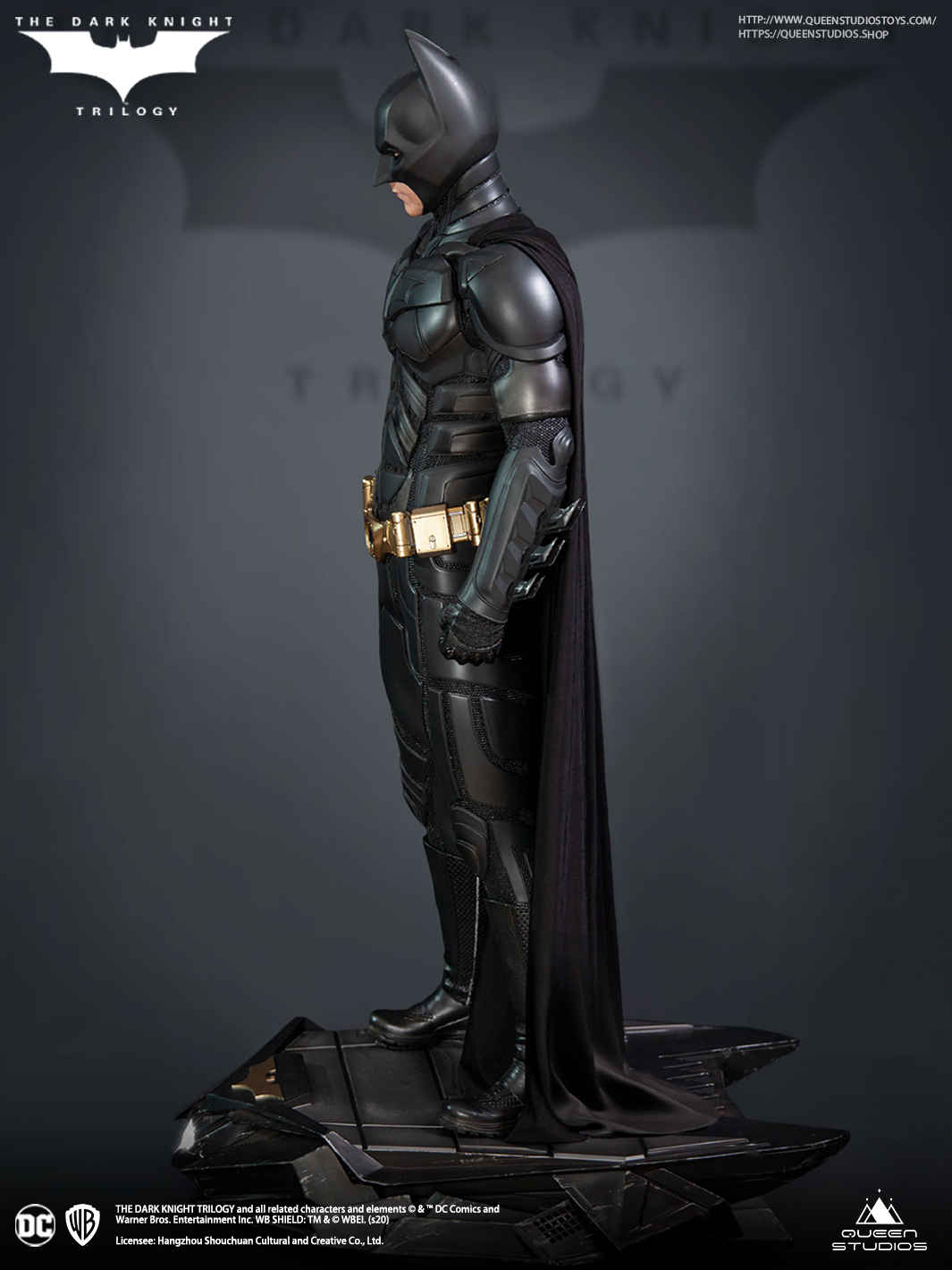 Batman The Dark Knight 1:3 Scale Deluxe Edition Statue by Queen Studios - Image 2
