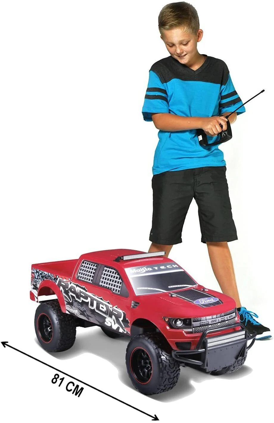 Ford 1/6 Scale F150 SVT Raptor 2.4 GHZ Remote Control Car by Maisto - Image 2