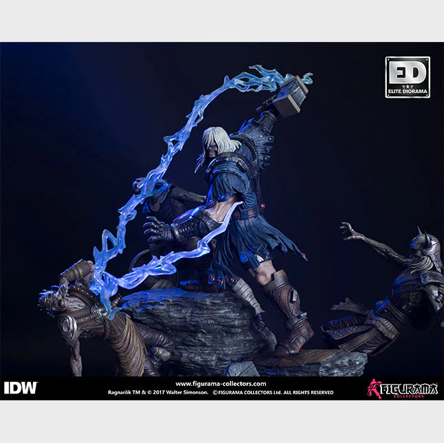 Rangnarok Thor elite Diorama statute By Figurama - Image 3