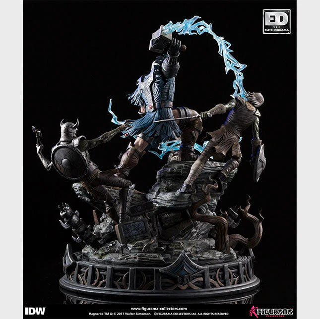 Rangnarok Thor elite Diorama statute By Figurama - Image 5