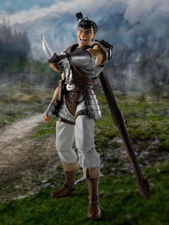 Berserk Guts (Band of the Hawk) S.H.Figuarts Action Figure By Bandai Tamashii - Image 3