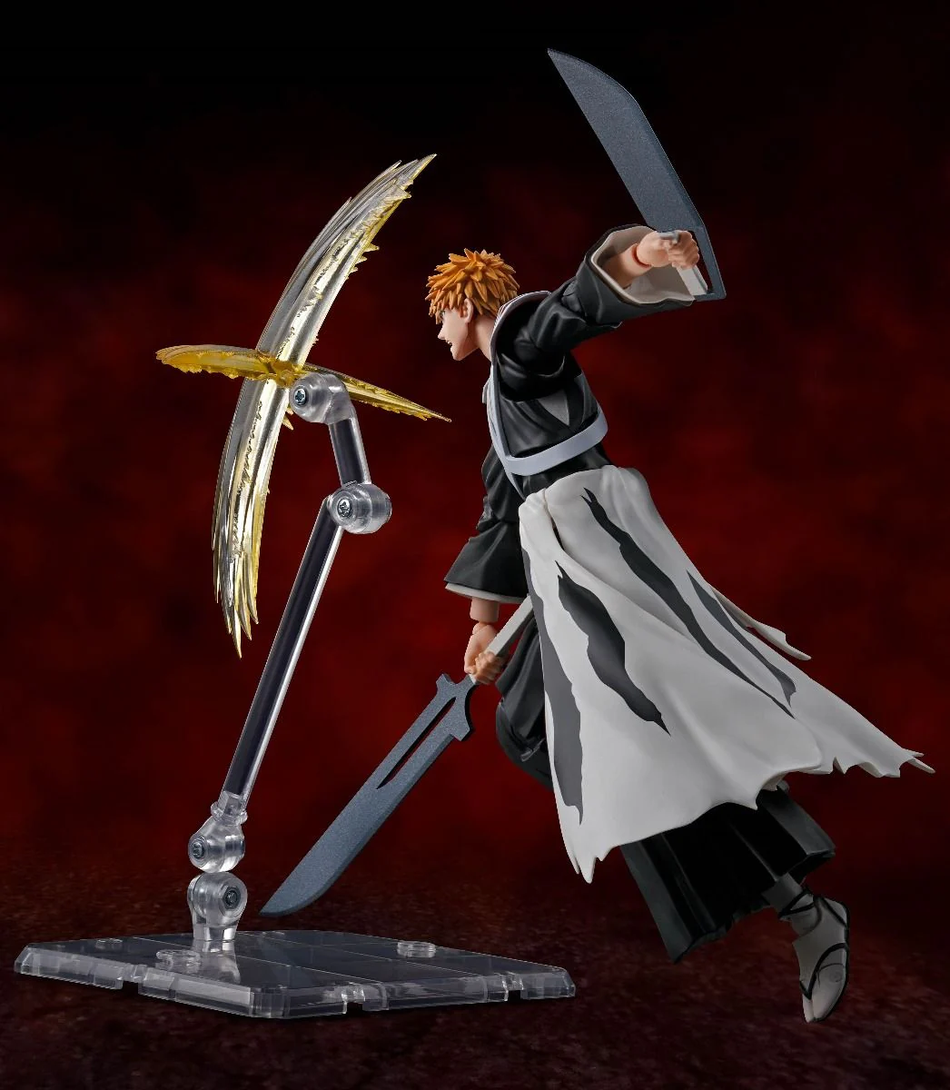 Bleach: Thousand-Year Blood War Ichigo Kurosaki (Dual Zangetsu) S.H.Figuarts Action Figure By Bandai Tamashii - Image 2