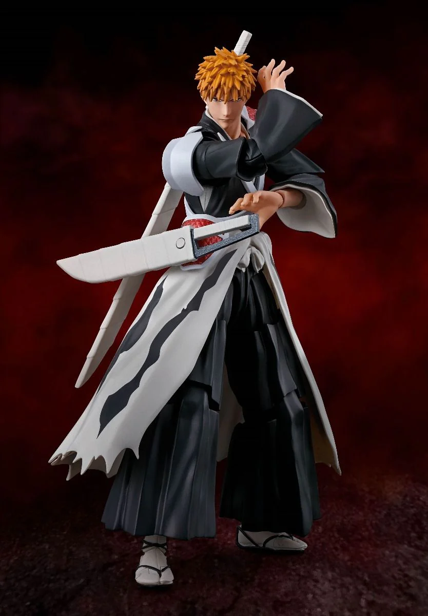 Bleach: Thousand-Year Blood War Ichigo Kurosaki (Dual Zangetsu) S.H.Figuarts Action Figure By Bandai Tamashii - Image 3